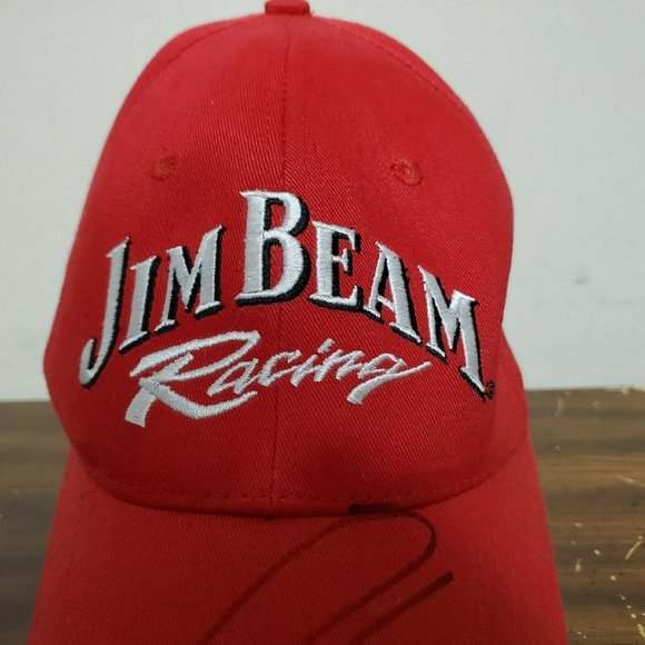 Nascar‎ Robby Gordon Autograph Signed Hat Jim Beam Racing - Picture 3 of 8
